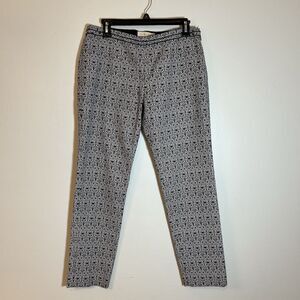 Tory Burch‎ Heidi Jacquard Pants size 6. Cotton Blend A Tory Favorite